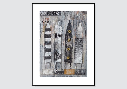 'Couture No. 2' - Mixed media by American Frame's featured artist Al Navarre