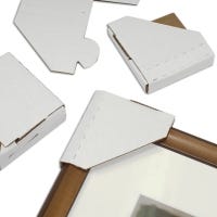 Corrugated corner protectors Corrugated corner protectors