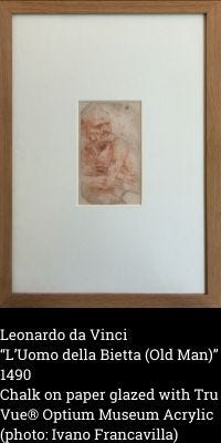 "L'Uomo della Bietta (Old Man)" by Leonardo da Vinci "L'Uomo della Bietta (Old Man)" by Leonardo da Vinci