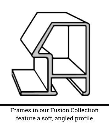 Fusion frame side profile Fusion frame side profile