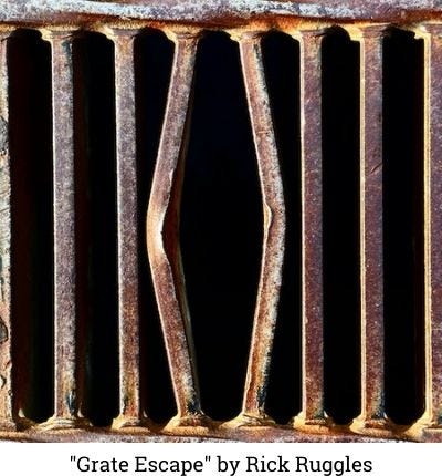 "Grate Escape" by Rick Ruggles "Grate Escape" by Rick Ruggles