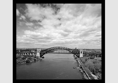 Hell Gate Bridge Full View from Tribourough Bridge 1997 Hell Gate Bridge Full View from Tribourough Bridge 1997