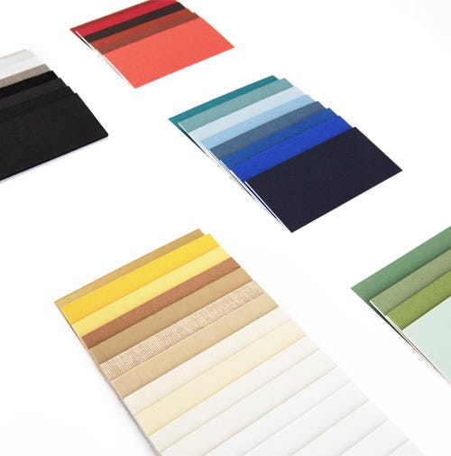 Matboard color samples Matboard color samples