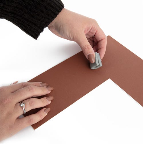 Matboard eraser Matboard eraser