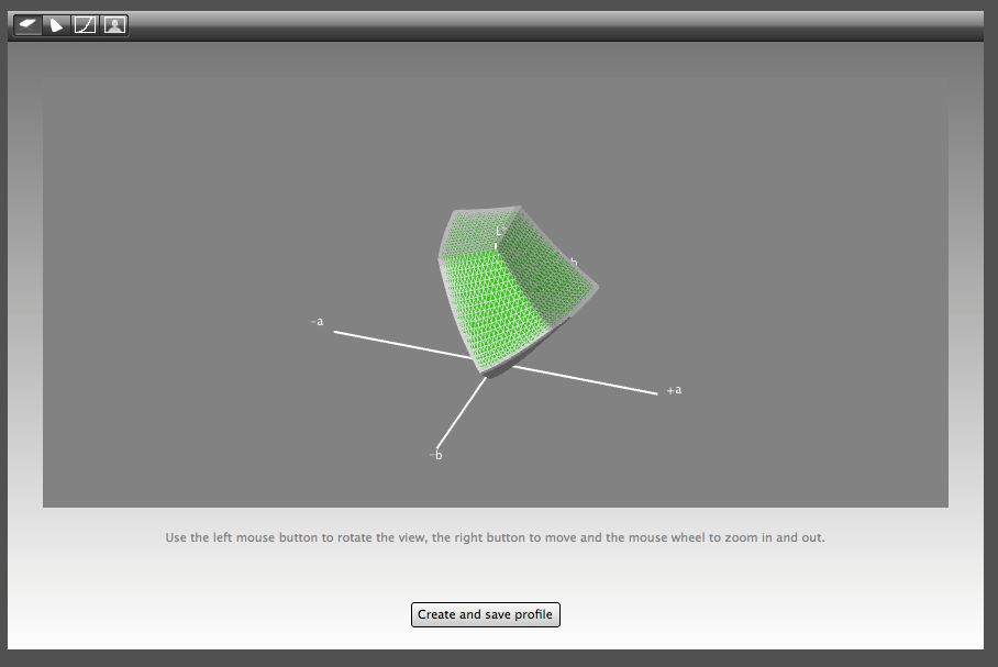 Another way to view the resulting profile data Another way to view the resulting profile data
