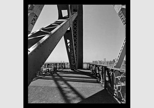 Queensborough Bridge View from Lower Balcony Platform Tower Number Three Looking South 1996 Queensborough Bridge View from Lower Balcony Platform Tower Number Three Looking South 1996