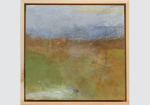 The Rim Trail, abstract painting by Claude Larson The Rim Trail, abstract painting by Claude Larson