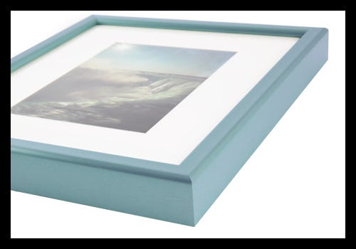 Blue Nielsen Profile 21 Metal Picture Frame Blue Nielsen Profile 21 Metal Picture Frame