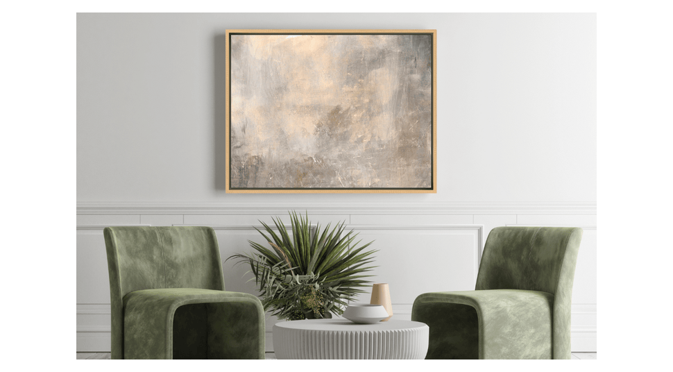 How to Frame a Canvas with a Canvas Float Frame