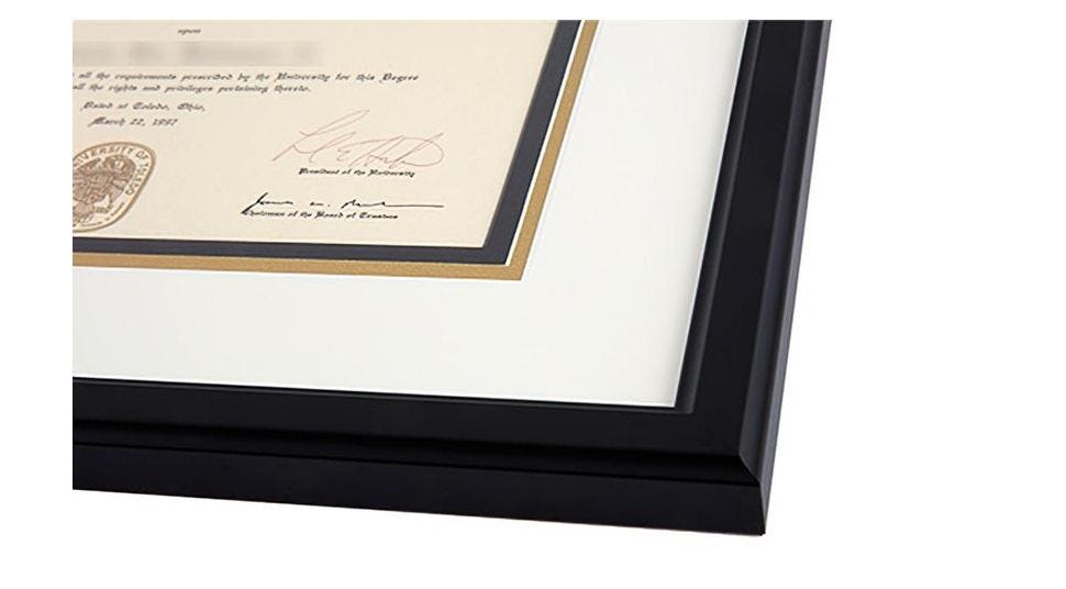How to Frame a Diploma: A Great Graduation Gift