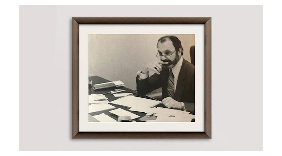 My Dad, Our Founder
