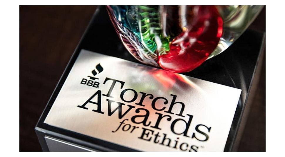 American Frame Wins BBB Torch Award