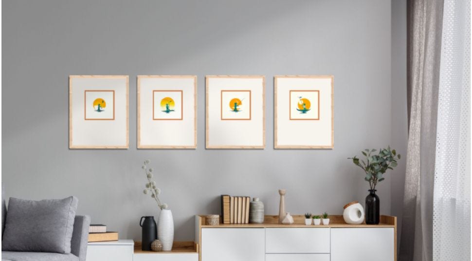 Small Image, Big Impact: Transforming Tiny Art into Statement Pieces