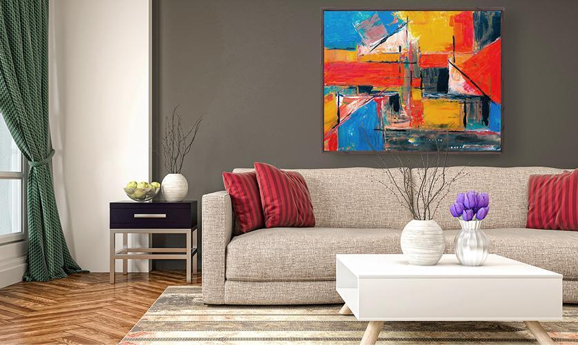 How to Choose a Frame for a Stretched Canvas