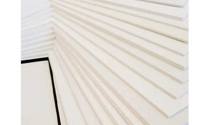 White mat boards come in a variety of shades with different archival properties