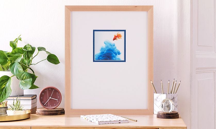 Assorted Wood Gallery Frames - Oversized Mat