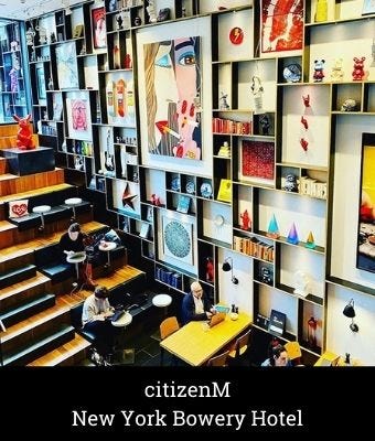citizenM, New York Bowery Hotel citizenM, New York Bowery Hotel
