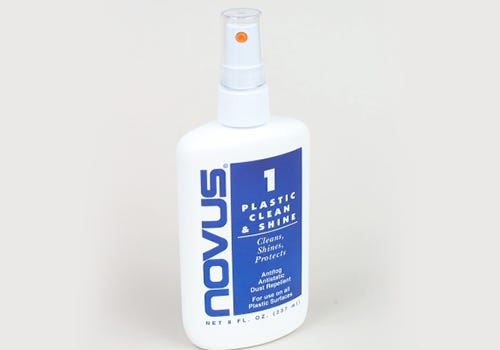 Novus plastic clean and shine Novus plastic clean and shine