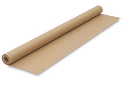 A roll of dust cover paper A roll of dust cover paper