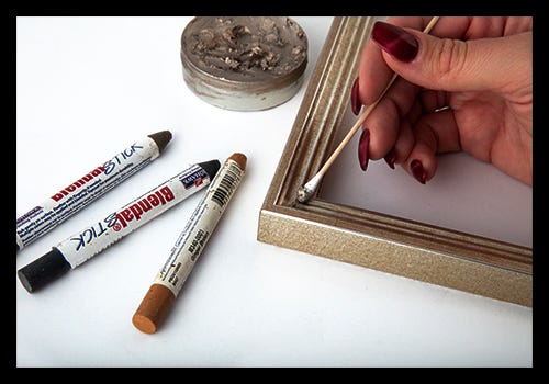 American Frame's attention to detail includes filling the corners of all wood picture frames for professional results. American Frame's attention to detail includes filling the corners of all wood picture frames for professional results.