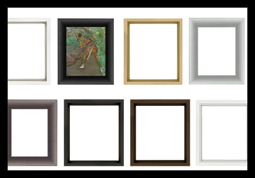 Nielsen 130 and Nielsen 225 Metal Picture Frame Profiles Nielsen 130 and Nielsen 225 Metal Picture Frame Profiles