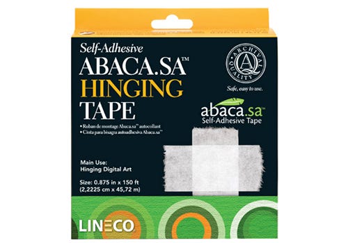 Self Adhesive Abaca.sa Hinging Tape Self Adhesive Abaca.sa Hinging Tape