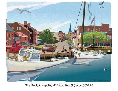 "City Dock, Annapolis, MD" "City Dock, Annapolis, MD"