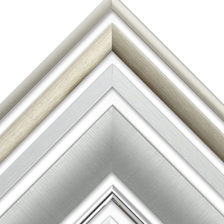 Nielsen silver metal picture frames