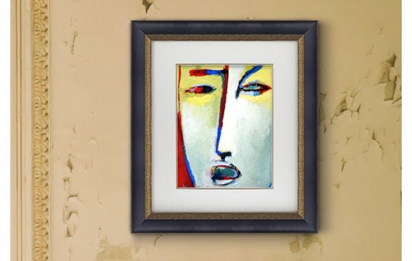 Black with Gold Leaf Wood Picture Frame (JustAddArt™ Collection)