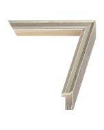 Larson Juhl Academie Brushed Silver Wood Picture Frame