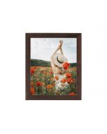 Ready to ship Dark Walnut 8x10 solid wood picture frame kit