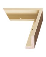 German Silver Canvas Float Frame