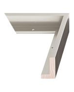 Silver Canvas Float Frame