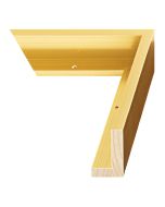 Gold Canvas Float Frame