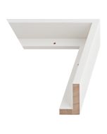 Matte White Canvas Float Frame