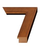 Cocoa Brown Wood Picture Frame