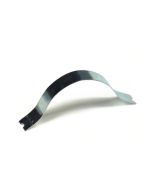 Metal spring clips flex to fit into the channel of a metal picture frame to take up extra space and add rigidity after your art materials are installed.