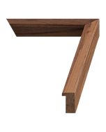 American Hardwoods Natural Walnut Wood Picture Frame