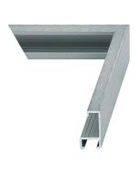 Pewter Linen Nielsen 93 Metal Picture Frame