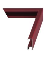 Merlot Red Metal Picture Frame