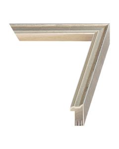 Larson Juhl Academie Brushed Silver Wood Picture Frame