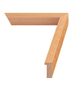 Natural Cherry Wood Picture Frame