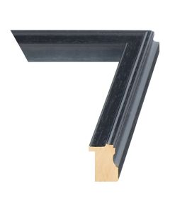 Matte Black Wood Picture Frame