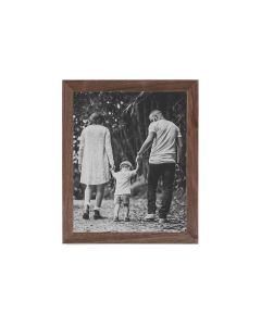 Ready to ship 8x10 Deep Natural Walnut Picture Frame Kit