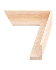 Natural Maple Canvas Float Frame
