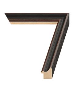 Black Brown Wood Picture Frame