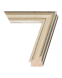 Tarnished Silver Wood Picture Frame