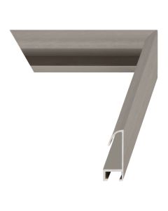 Satin German Silver Metal Frame