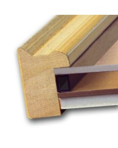 EconoSpace Black Picture Frame Spacer (1/4" x 5')