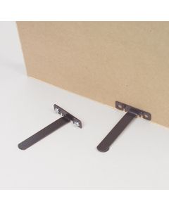 With a twist of a screwdriver, EaselMate will quickly turn your metal or wood frames into tabletop displays.